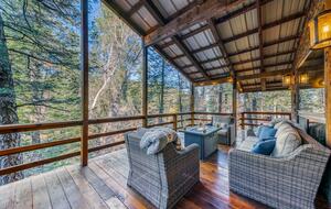 Riverbank Swank | Rustic Luxury Cabin with Hot Tub - Ruidoso, New Mexico