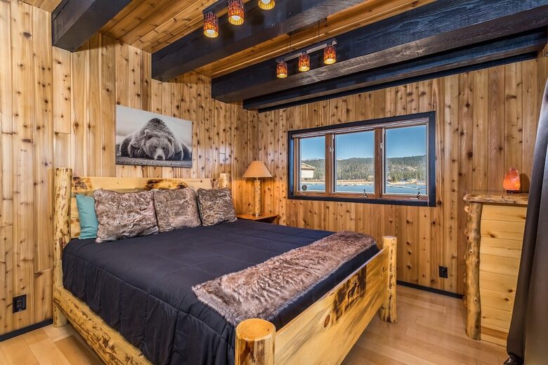 The Point | Lakefront Retreat with private beach and deep water dock - Big Bear Lake, California