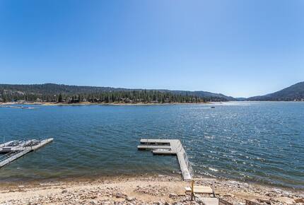 The Point | Lakefront Retreat with private beach and deep water dock - Big Bear Lake, California