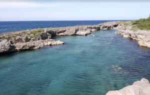Sheltered Cove, a few feet walk from polo field