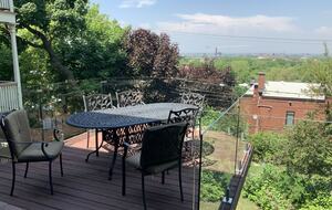 Balcony with view