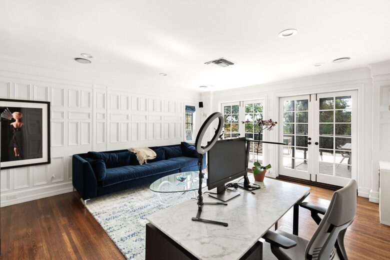 Upstairs office