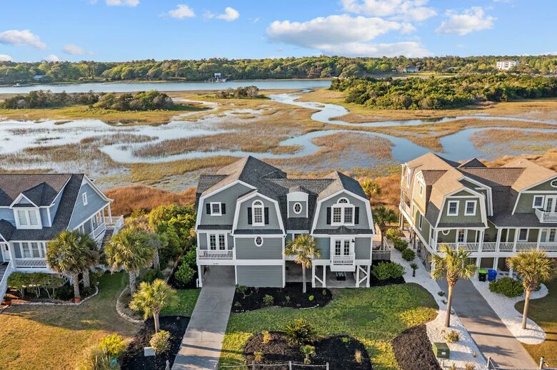 Dreamy Waterfront | With Private Beach Access - Holden Beach, North Carolina