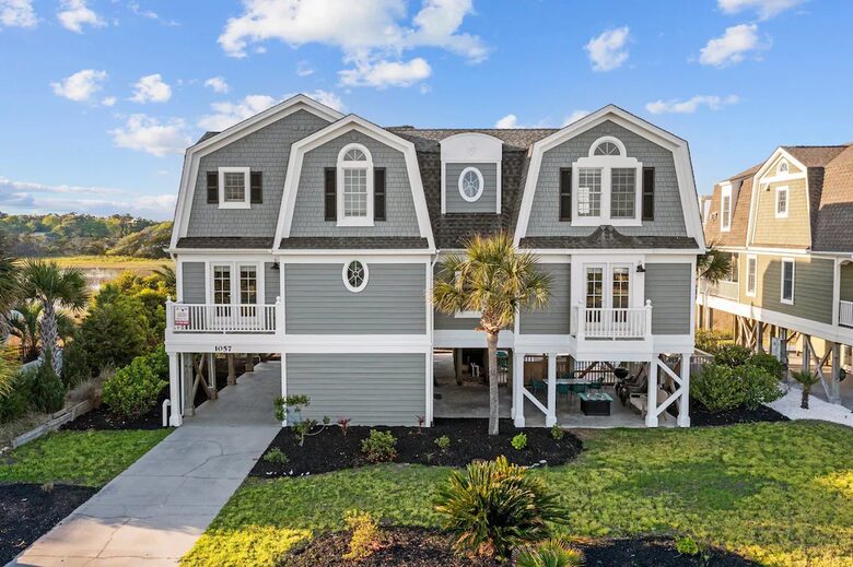 Dreamy Waterfront | With Private Beach Access - Holden Beach, North Carolina