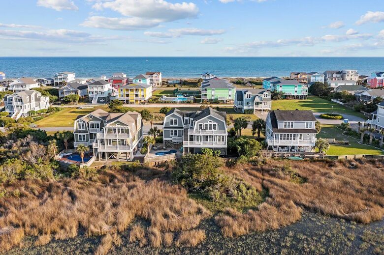 Dreamy Waterfront | With Private Beach Access - Holden Beach, North Carolina