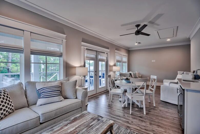Beautiful Home with Private Pool, Firepit and 6 Seater Golf Cart! - Santa Rosa Beach, Florida