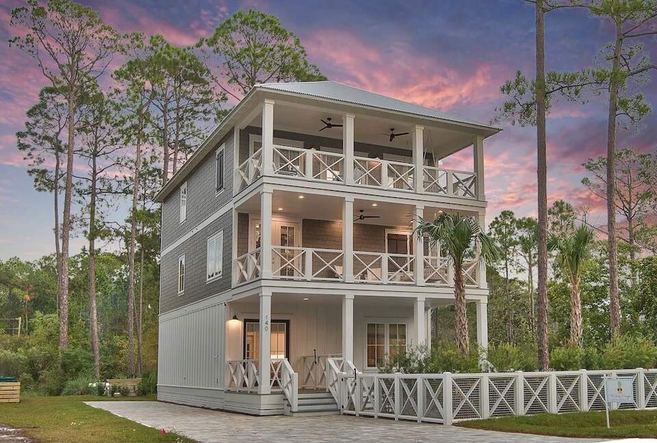 Beautiful Home with Private Pool, Firepit and 6 Seater Golf Cart! - Santa Rosa Beach, Florida