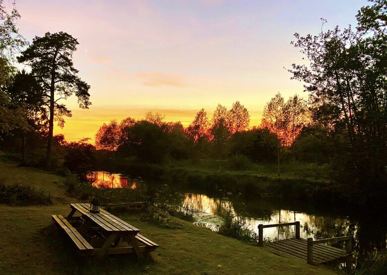 Next to the river Kennet