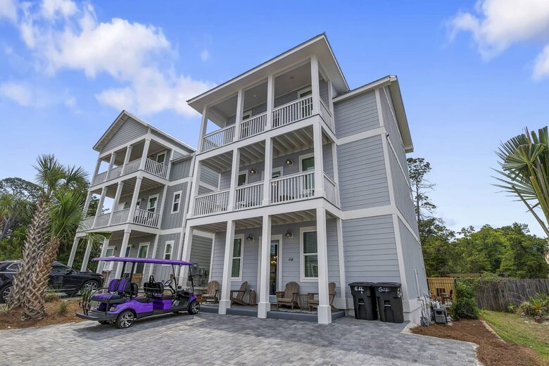 Magical Memories | With Private *Heated Pool/ Golf Cart/ Walk to Beach - Santa Rosa Beach, Florida