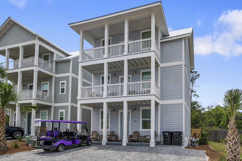 Magical Memories | With Private *Heated Pool/ Golf Cart/ Walk to Beach - Santa Rosa Beach, Florida