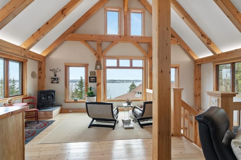 Boothbay Harbor - Spruce Point Stunner | Waterfront With Deep Water Dock Access - Boothbay Harbor, Maine