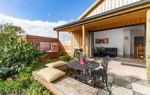 French doors open up to let the garden in