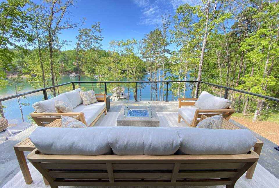 Stunning New Lake Keowee Contemporary Waterfront Home! - Six Mile, South Carolina