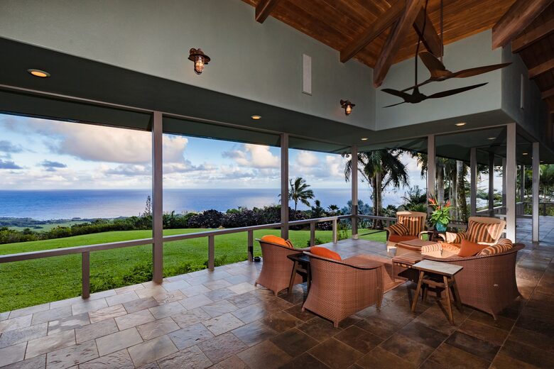 Open & Airy Ocean View Home w/Cats! - Hana, Hawaii
