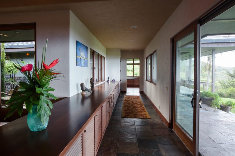 Hallway from main room to Master Bedroom.
