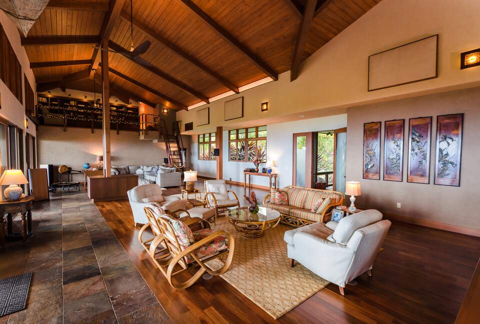 Open & Airy Ocean View Home w/Cats! - Hana, Hawaii