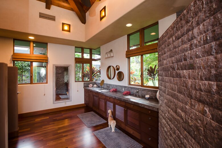 Master bathroom