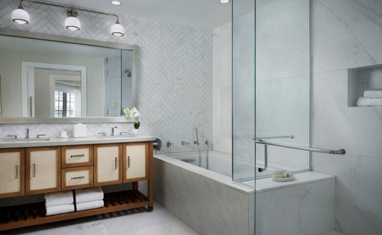 Master bathroom