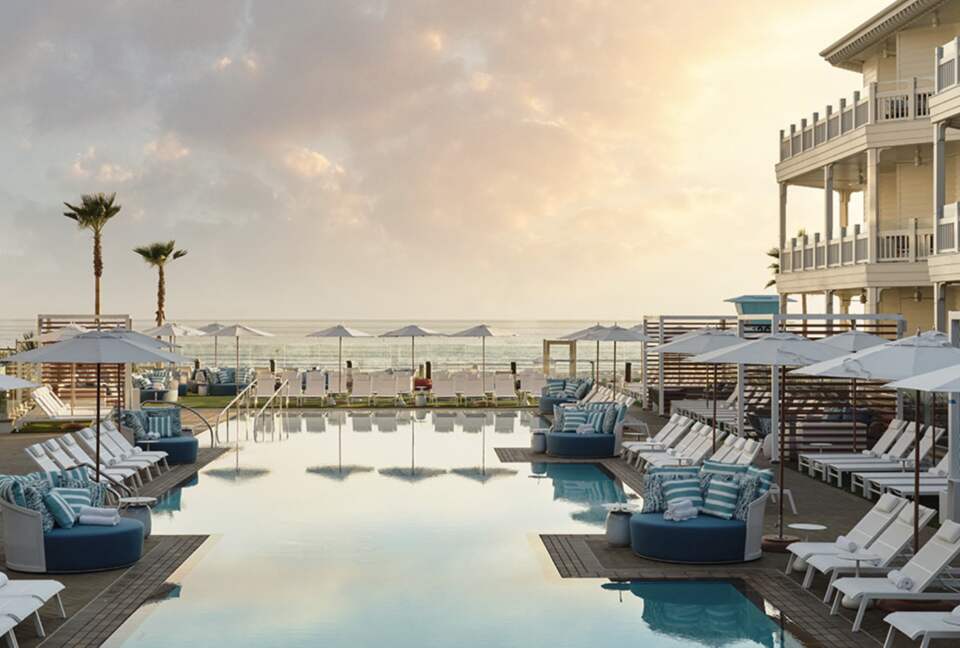 View of the pool