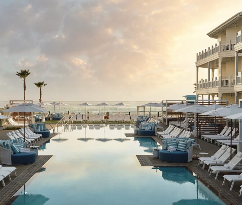 View of the pool