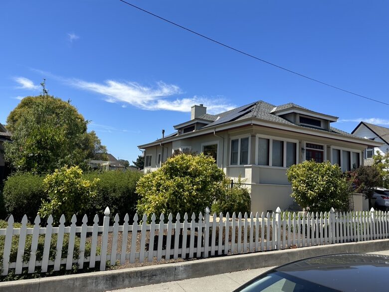 Front street view