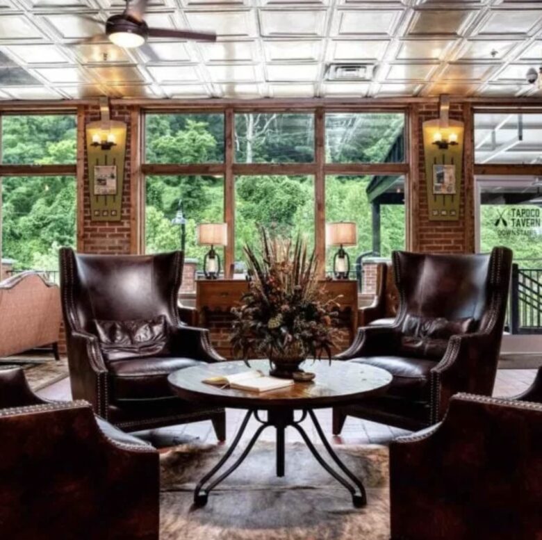 Hemlock - A beautiful rustic room at Historic Tapoco Lodge (EH) - Robbinsville, North Carolina
