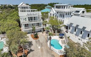 Paradise Lookout Beach Home | Private Heated Pool, 4 min walk to Beach, Amazing Views, Sky Deck - Inlet Beach, Florida
