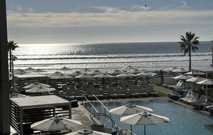 View from the balcony looking left