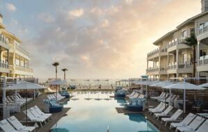 View from the oceanfront pool