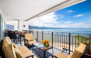 Spacious 3 Bed 3 Bath Beachfront Corner Unit - Puerto Vallarta, Mexico