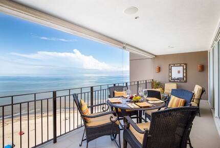 Spacious 3 Bed 3 Bath Beachfront Corner Unit - Puerto Vallarta, Mexico