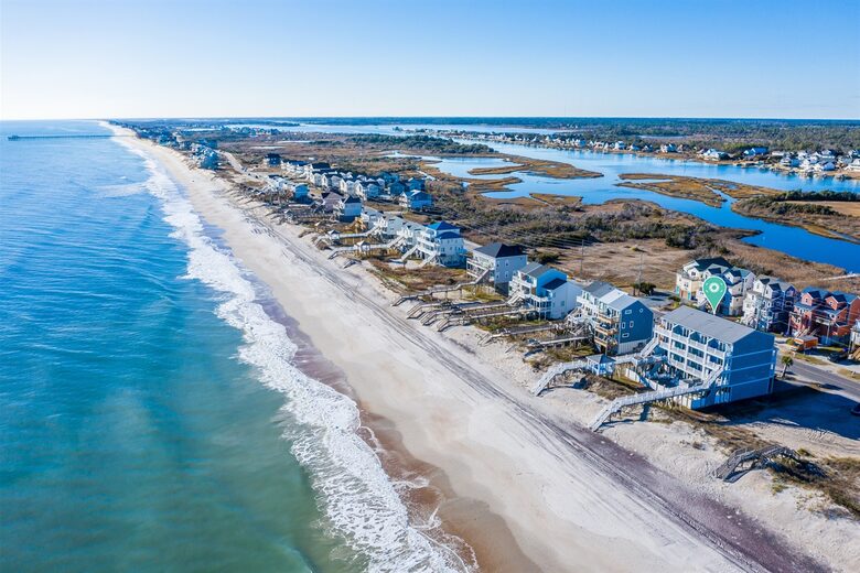 Renew by the Sea (Unit 2) | Oceanfront, Communal Pool, Hot Tubs, Elevator - North Topsail Beach, North Carolina
