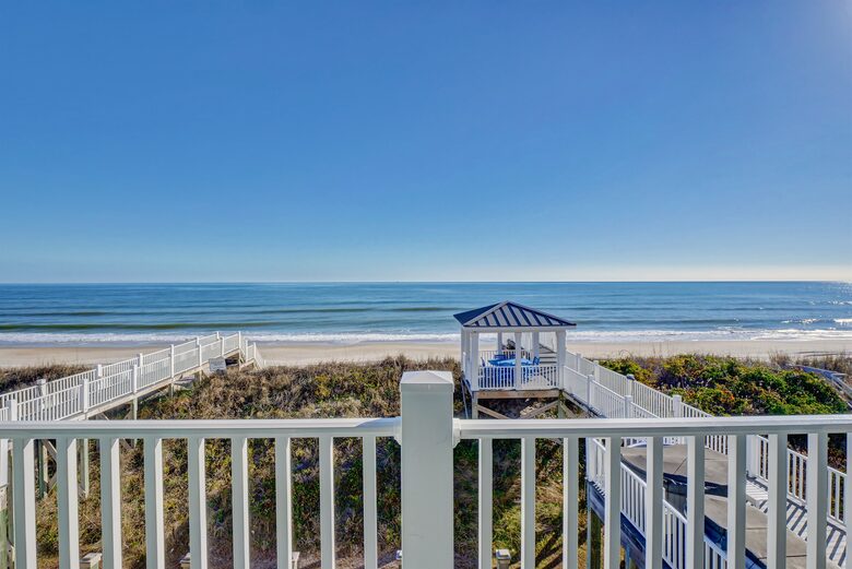 Renew by the Sea (Unit 2) | Oceanfront, Communal Pool, Hot Tubs, Elevator - North Topsail Beach, North Carolina