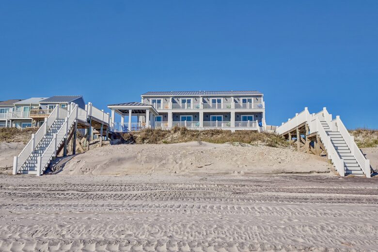 Renew by the Sea (Unit 2) | Oceanfront, Communal Pool, Hot Tubs, Elevator - North Topsail Beach, North Carolina