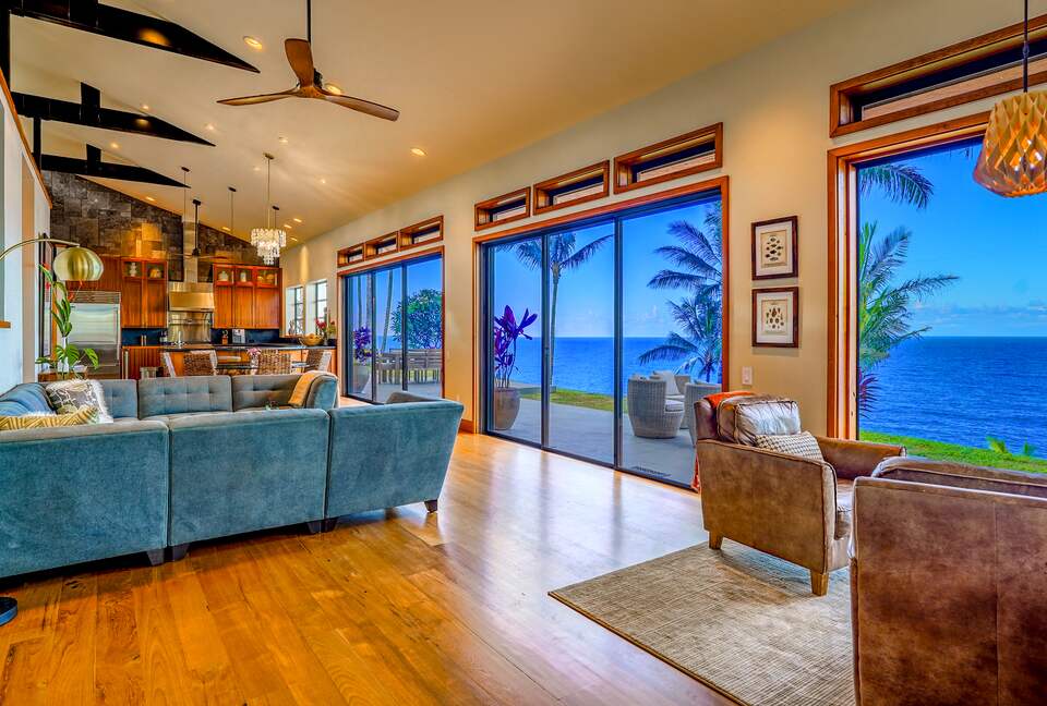 Luxury Oceanfront Balinese Oasis - Nīnole, Hawaii