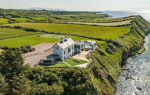Oceanfront Cliff House with a Tennis Court - Rossnowlagh, Ireland