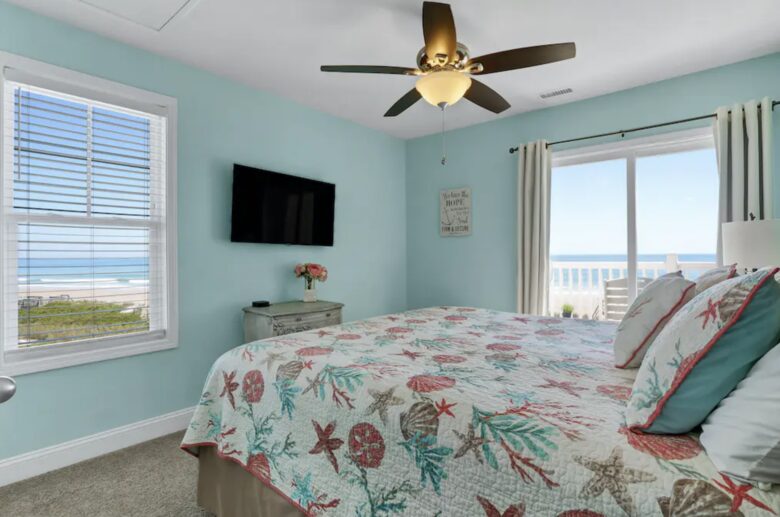 Sunrise Sands | Beachfront Retreat with Elevator - North Topsail Beach, North Carolina
