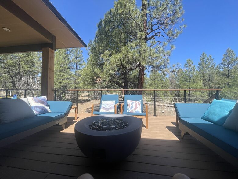 Large, Modern, Brand-new Cabin | On private 6 acres bordering national forest - Happy Jack, Arizona
