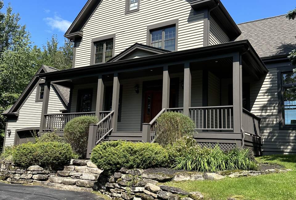 Front of the house
