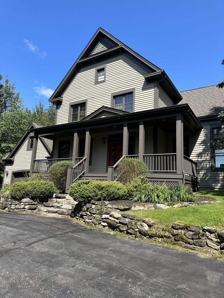 Front of the house