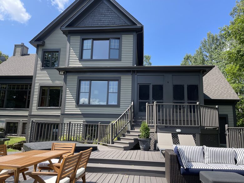 Back of the house
