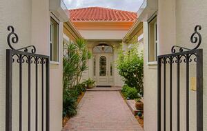 Front entrance