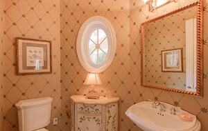 Guest half bathroom