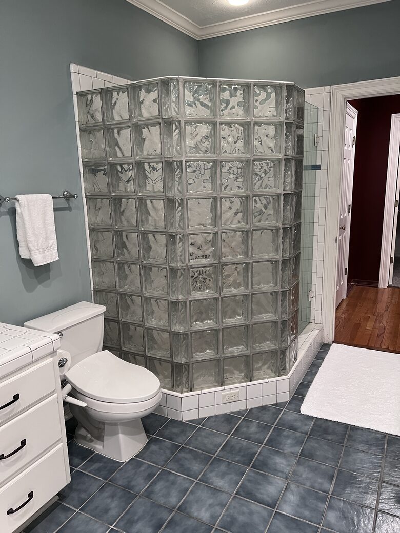 Downstairs Primary On Suite Bathroom