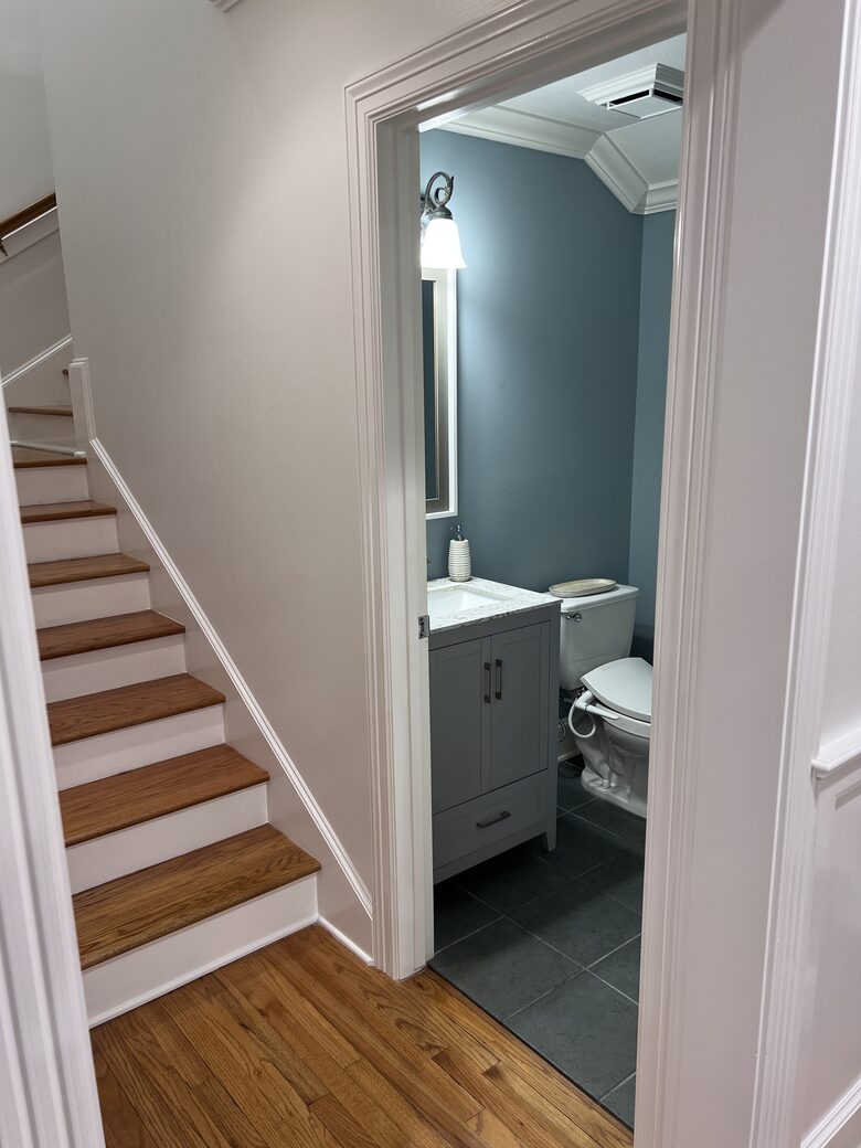 Downstairs Half Bath