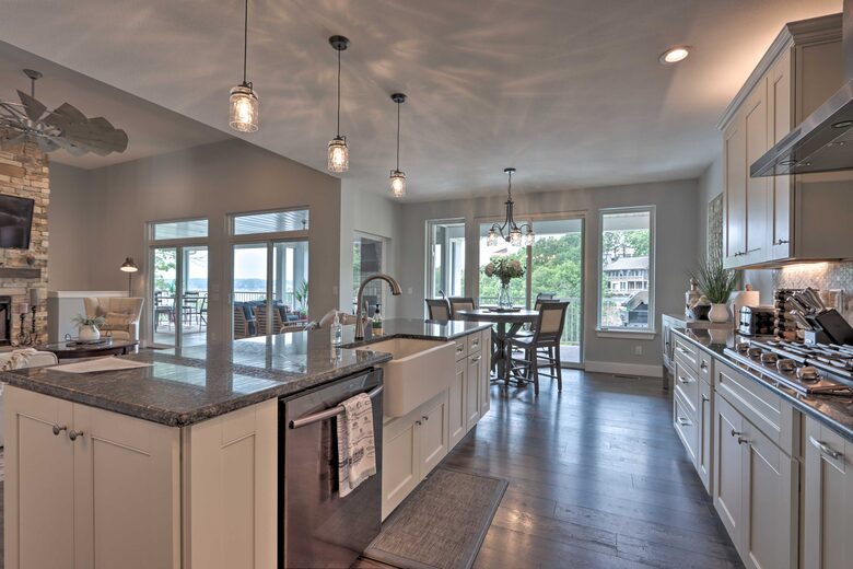 Luxe Osage Beach Lake House w/ Dock & Fire Pit - Osage Beach, Missouri