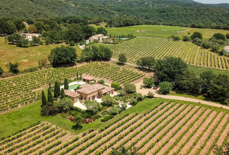 Provencal Stone House set in Vineyards - La Garde-Freinet, France