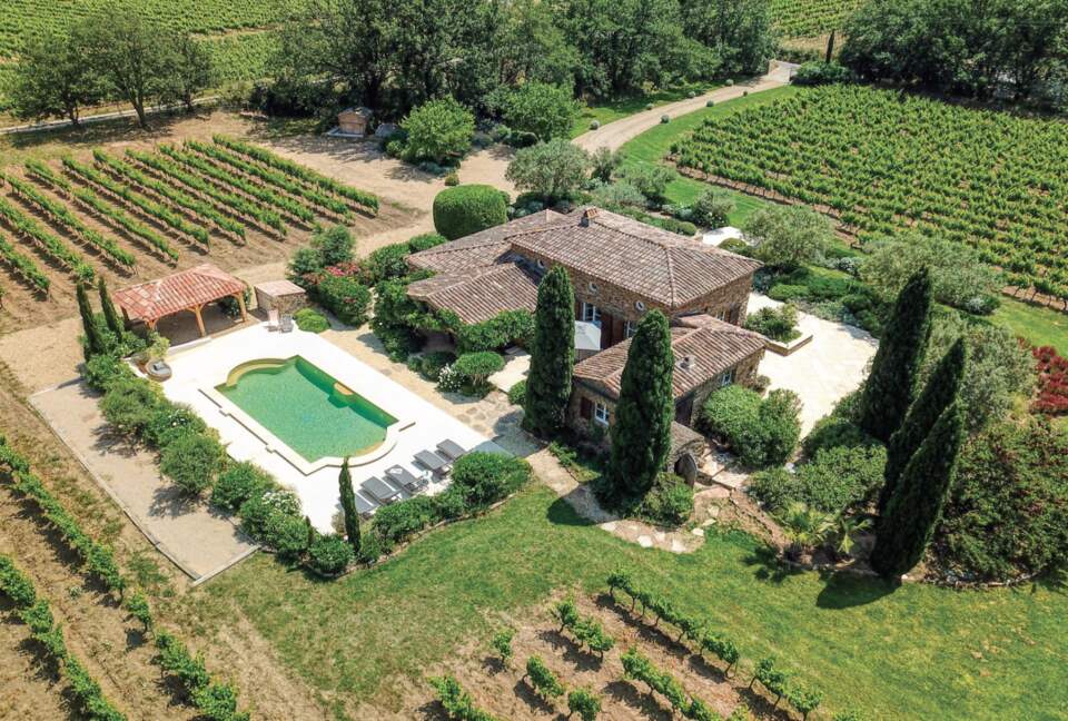 Provencal Stone House set in Vineyards - La Garde-Freinet, France