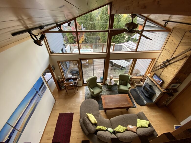 Living room (view from loft)