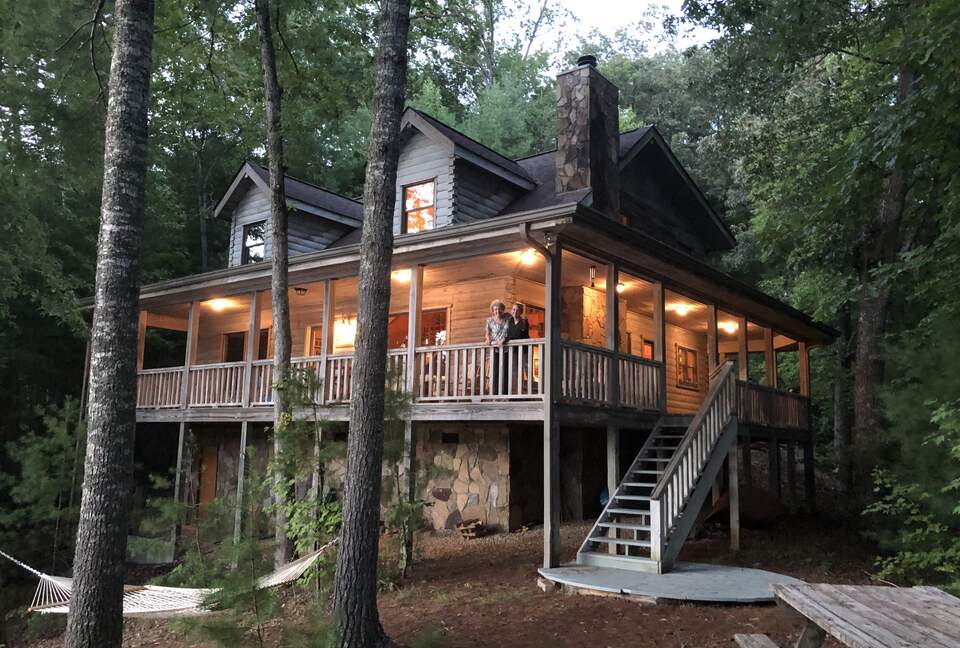 Custom Built Log Cabin on Pristine Lake Santeetlah - Robbinsville, North Carolina